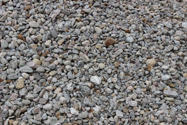 1-3" coloured granite close up