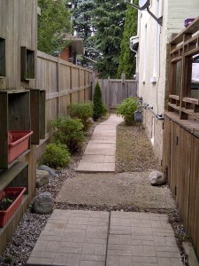 Side Walkway completed